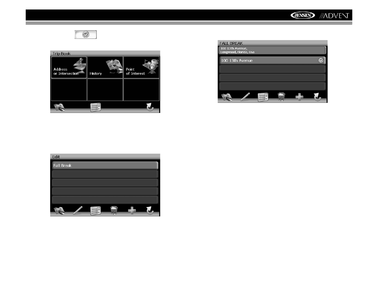 Nav102 avec la navmate | Advent NAV102 User Manual | Page 81 / 92