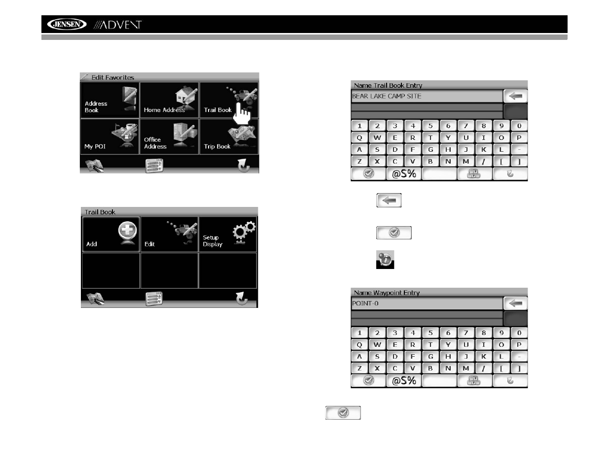 Nav102 avec la navmate | Advent NAV102 User Manual | Page 82 / 92
