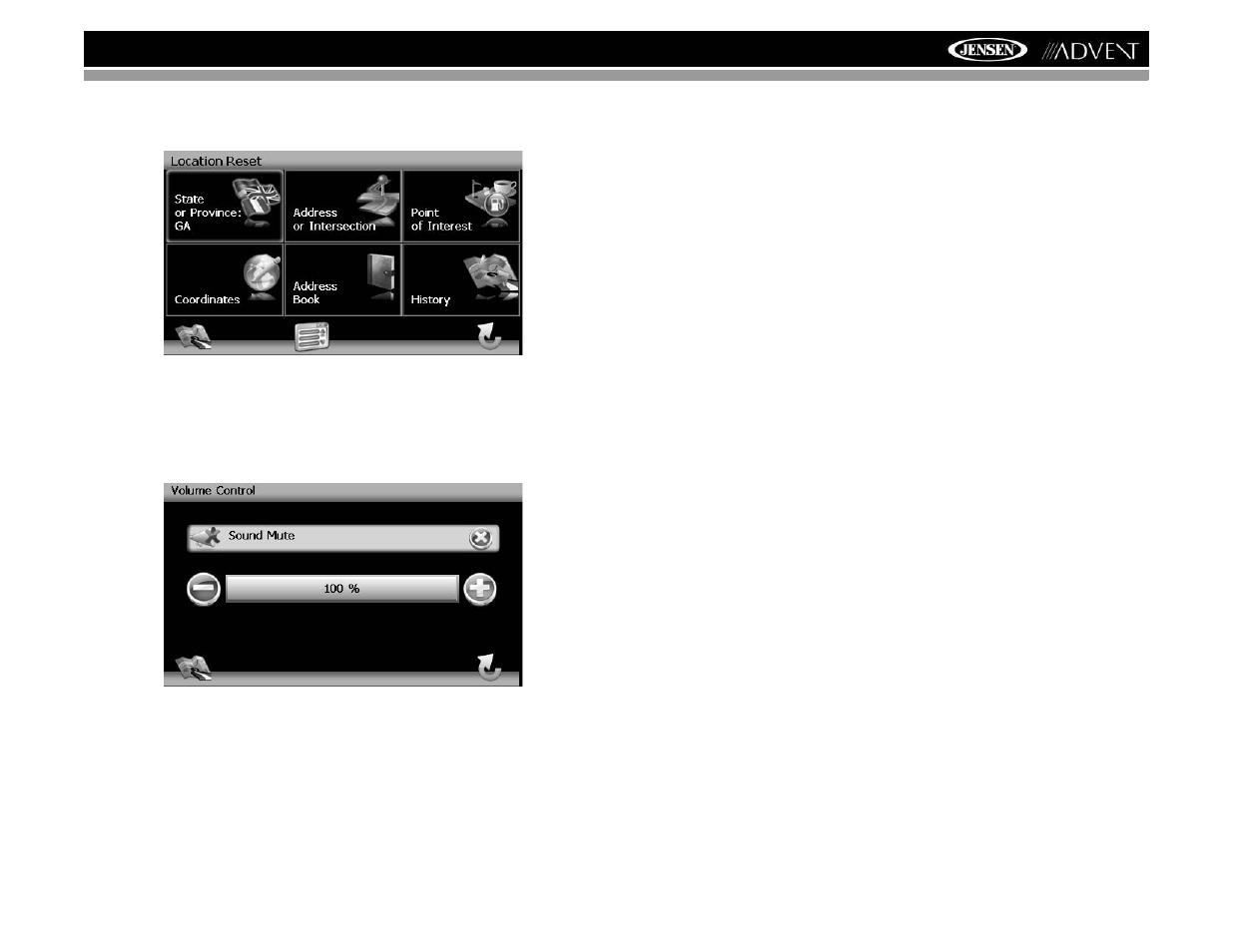 Nav102 avec la navmate | Advent NAV102 User Manual | Page 87 / 92