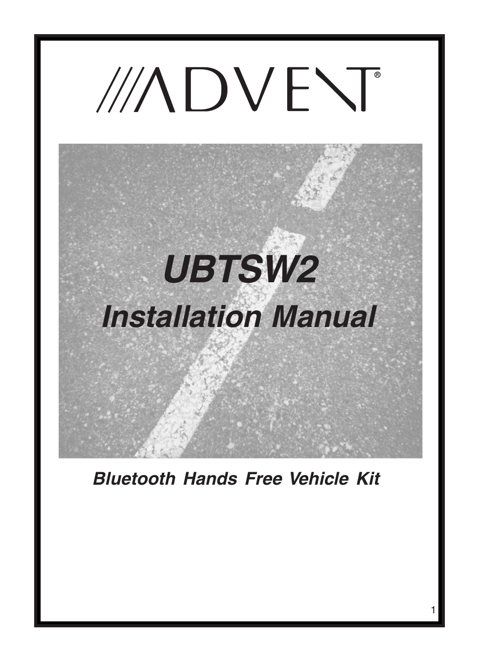 Advent UBTSW2 User Manual | 4 pages