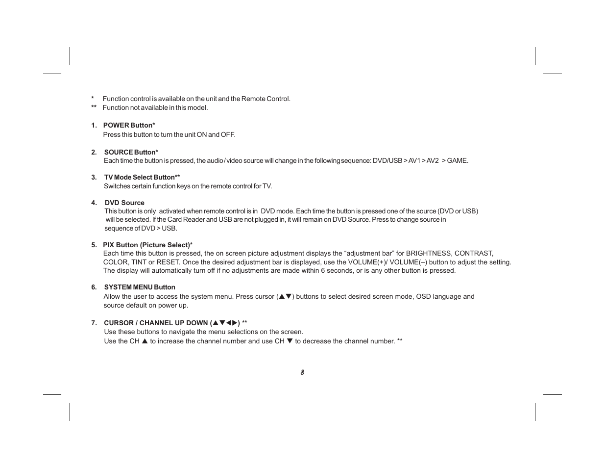 Advent VIDEO MOBILE ADV38 User Manual | Page 12 / 32