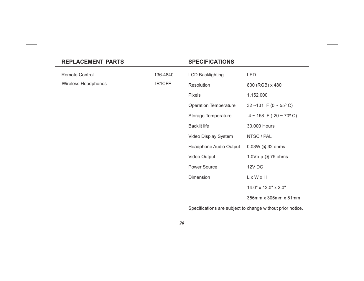 Advent VIDEO MOBILE ADV38 User Manual | Page 30 / 32