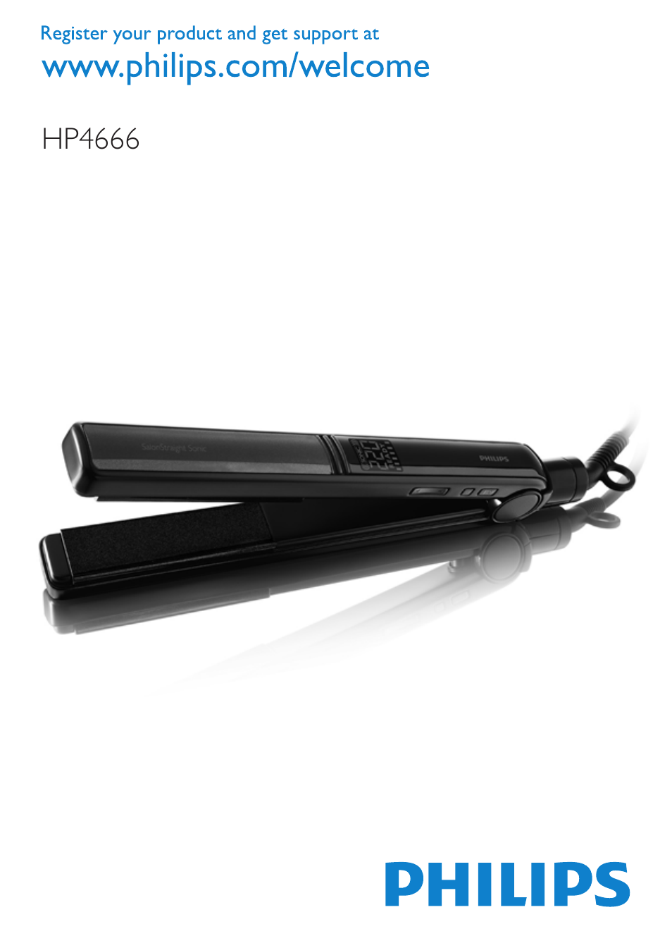 Philips SalonStraight Sonic Haarglätter User Manual | 108 pages