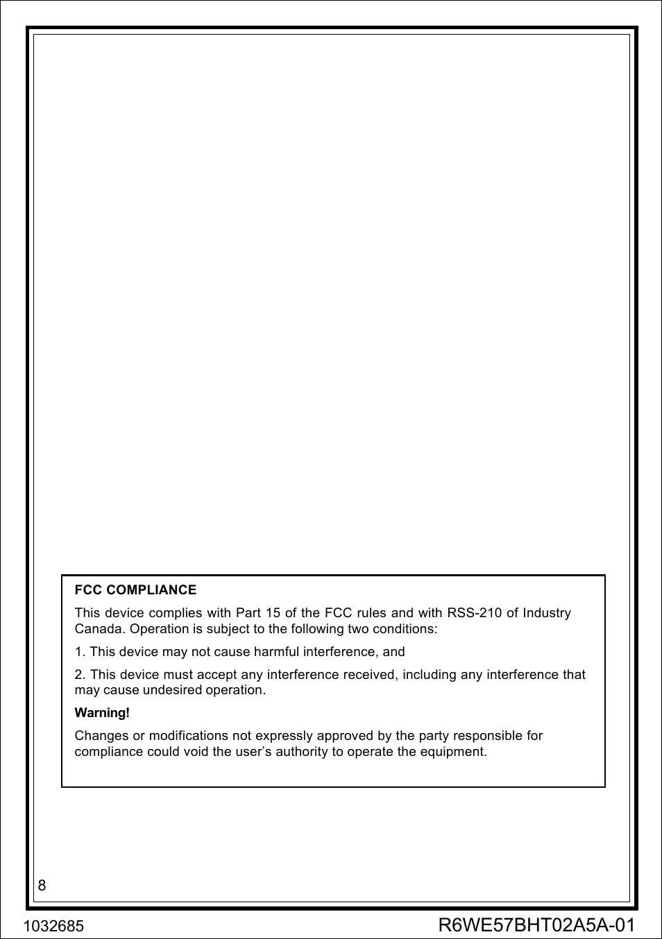 Advent TOYBTSW3 User Manual | Page 8 / 8