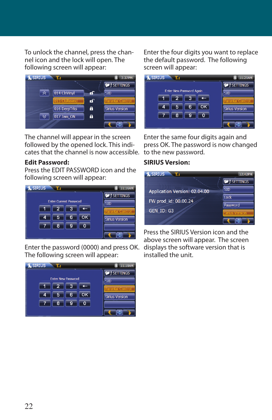 Advent TOCMR-OE100 User Manual | Page 22 / 24