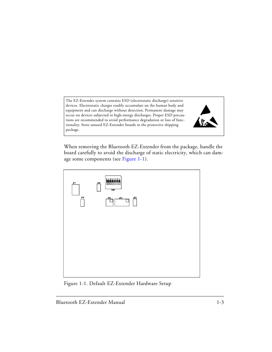 Bluetooth ez-extender default configuration -3, Bluetooth ez-extender default configuration | Analog Devices EZ-EXTENDER 82-000218-01 User Manual | Page 19 / 42