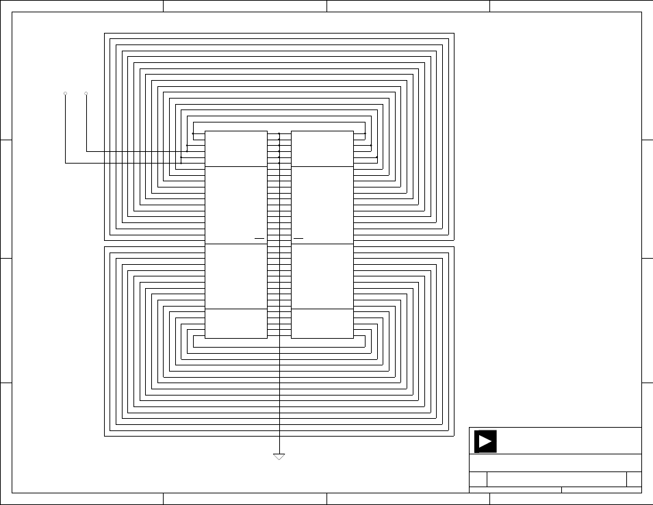 Ppi connector, Devices analog, Title size board no. date sheet of | Analog Devices EZ-EXTENDER 82-000218-01 User Manual | Page 40 / 42