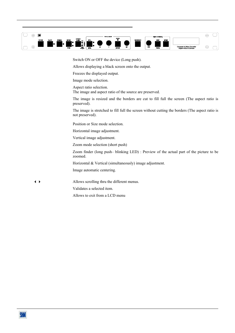 10. broad scan (bsc730) front panel description | Analog Devices BHD930-AG User Manual | Page 13 / 45
