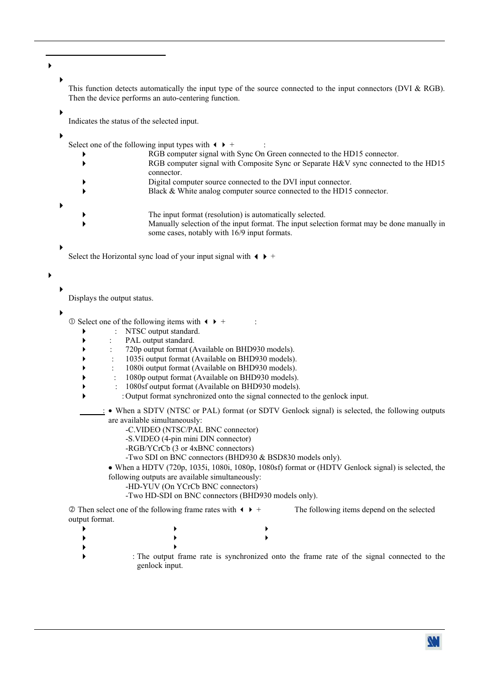 5. functions description | Analog Devices BHD930-AG User Manual | Page 22 / 45