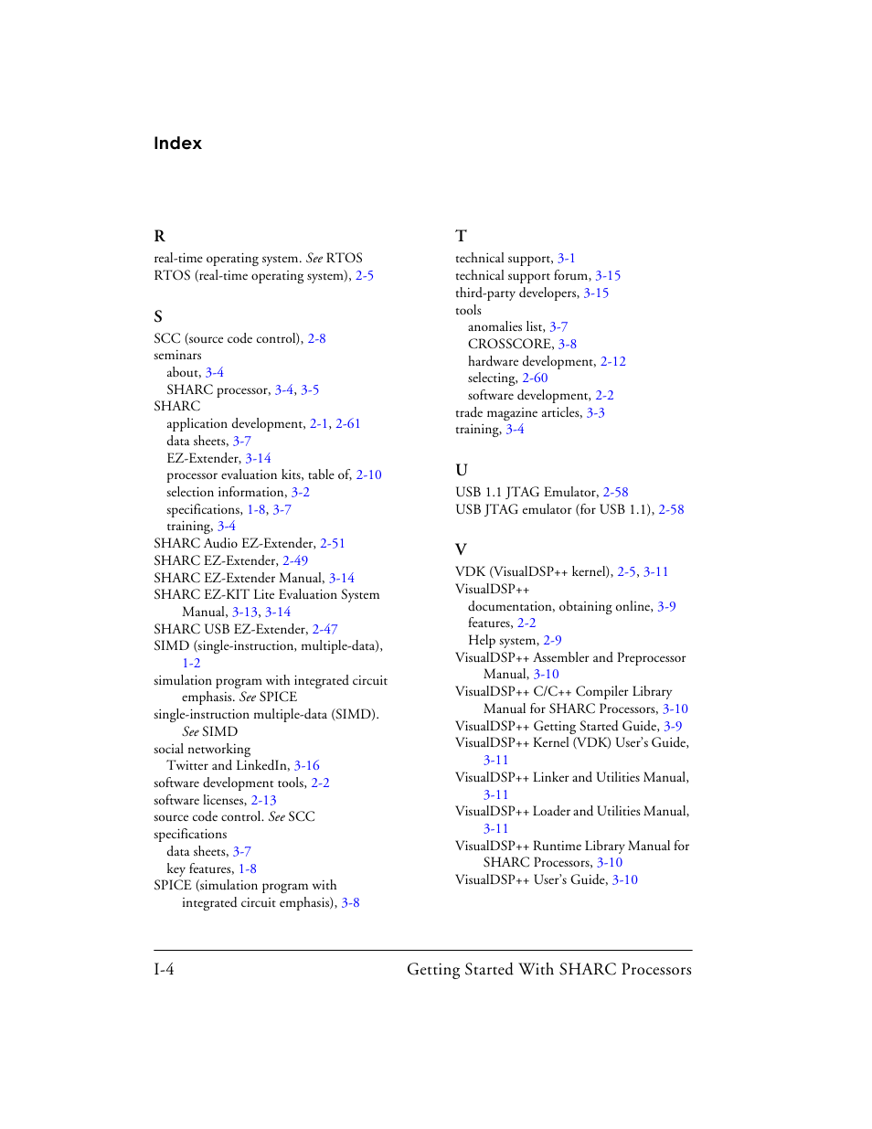 Analog Devices SHARC Processors 82-003536-01 User Manual | Page 112 / 114