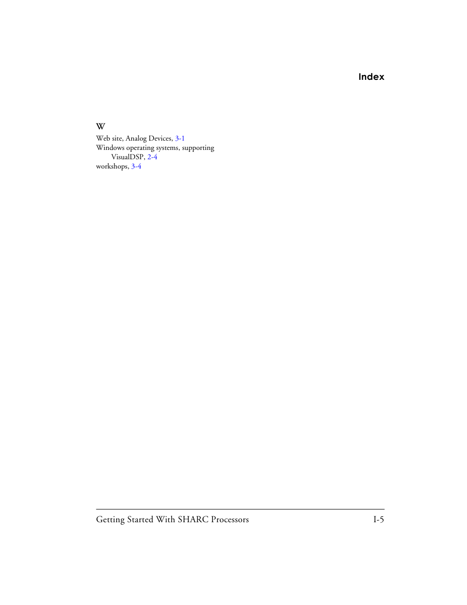 Analog Devices SHARC Processors 82-003536-01 User Manual | Page 113 / 114