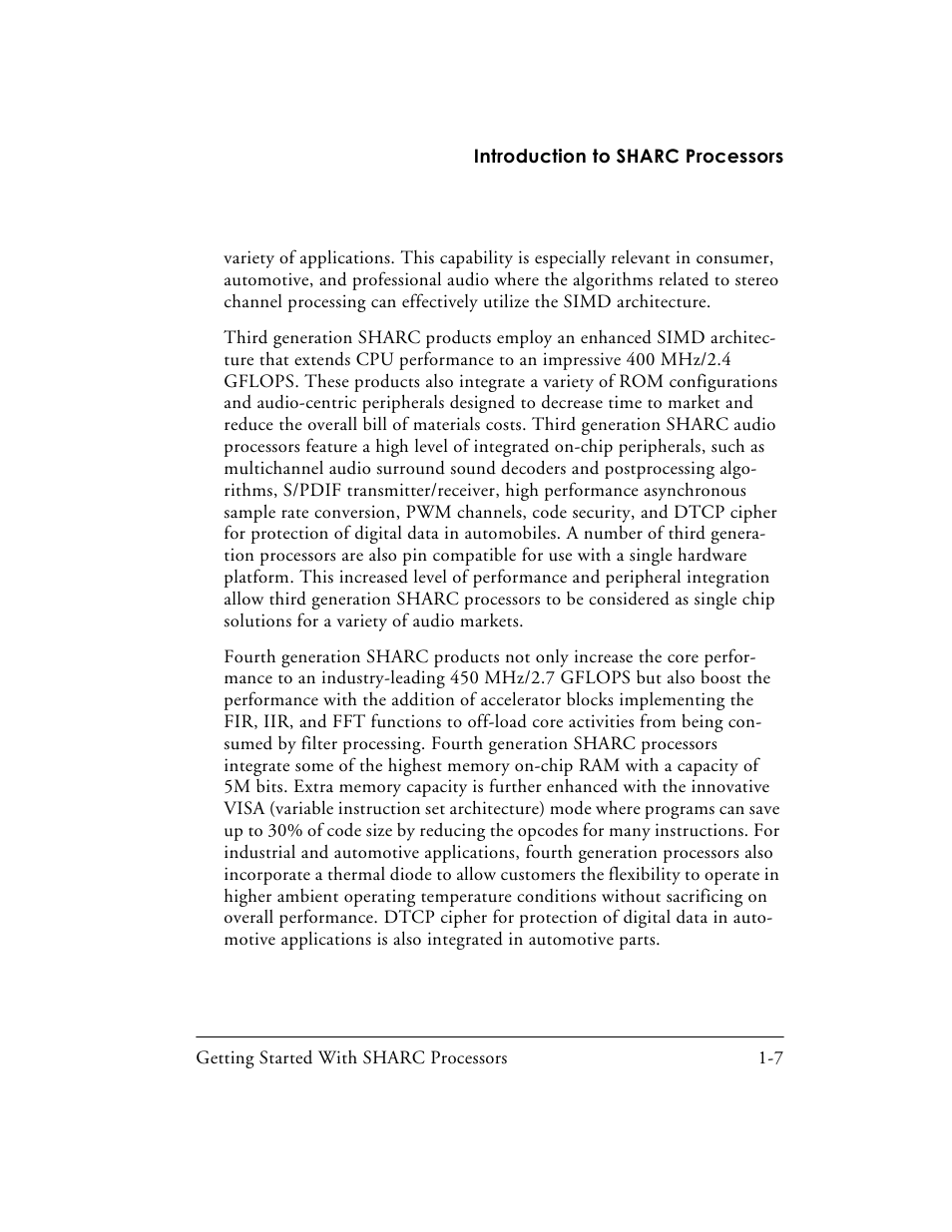 Analog Devices SHARC Processors 82-003536-01 User Manual | Page 21 / 114