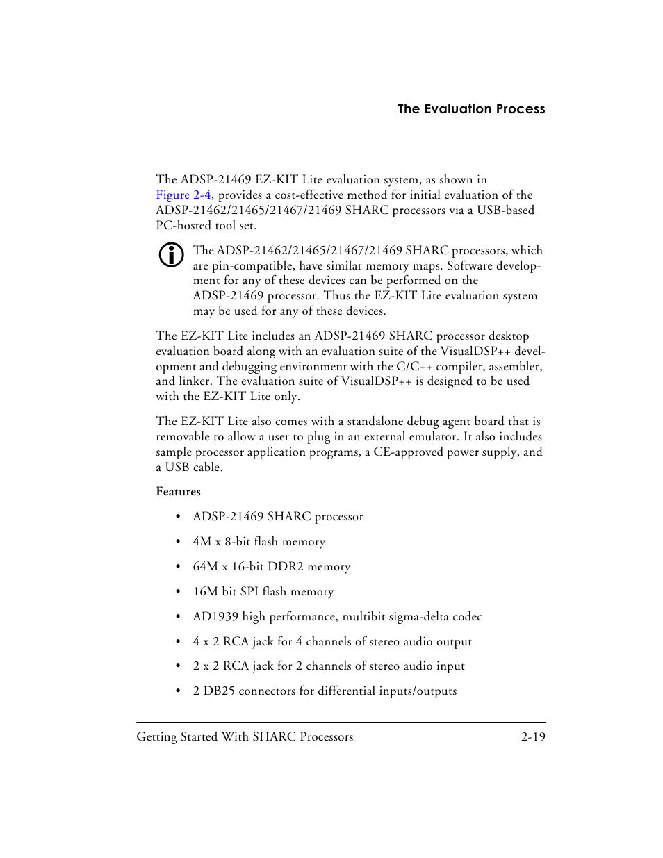 Analog Devices SHARC Processors 82-003536-01 User Manual | Page 49 / 114
