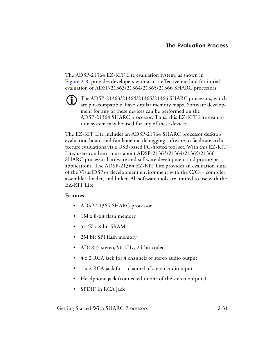 Analog Devices SHARC Processors 82-003536-01 User Manual | Page 61 / 114