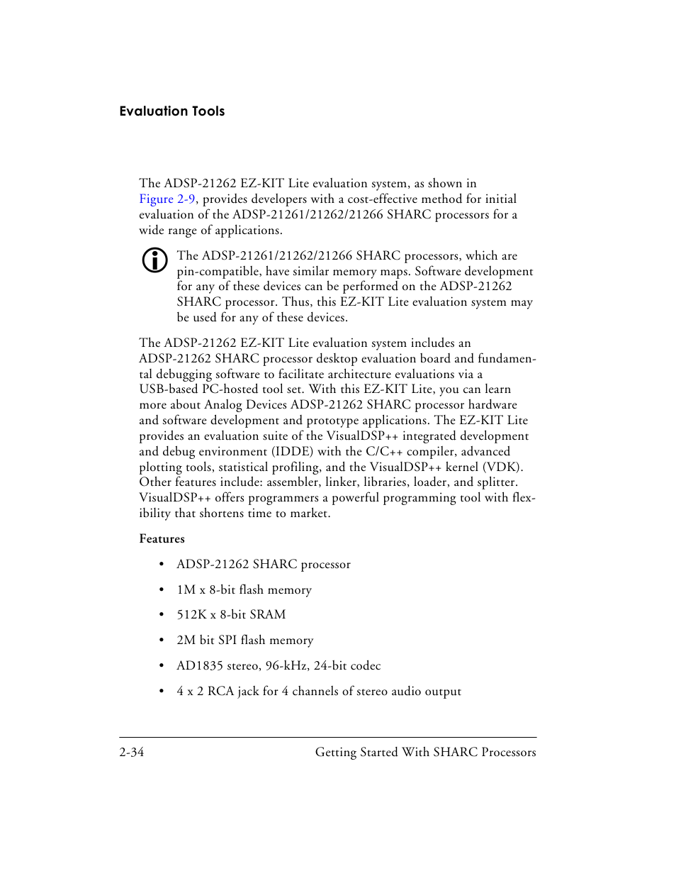 Analog Devices SHARC Processors 82-003536-01 User Manual | Page 64 / 114