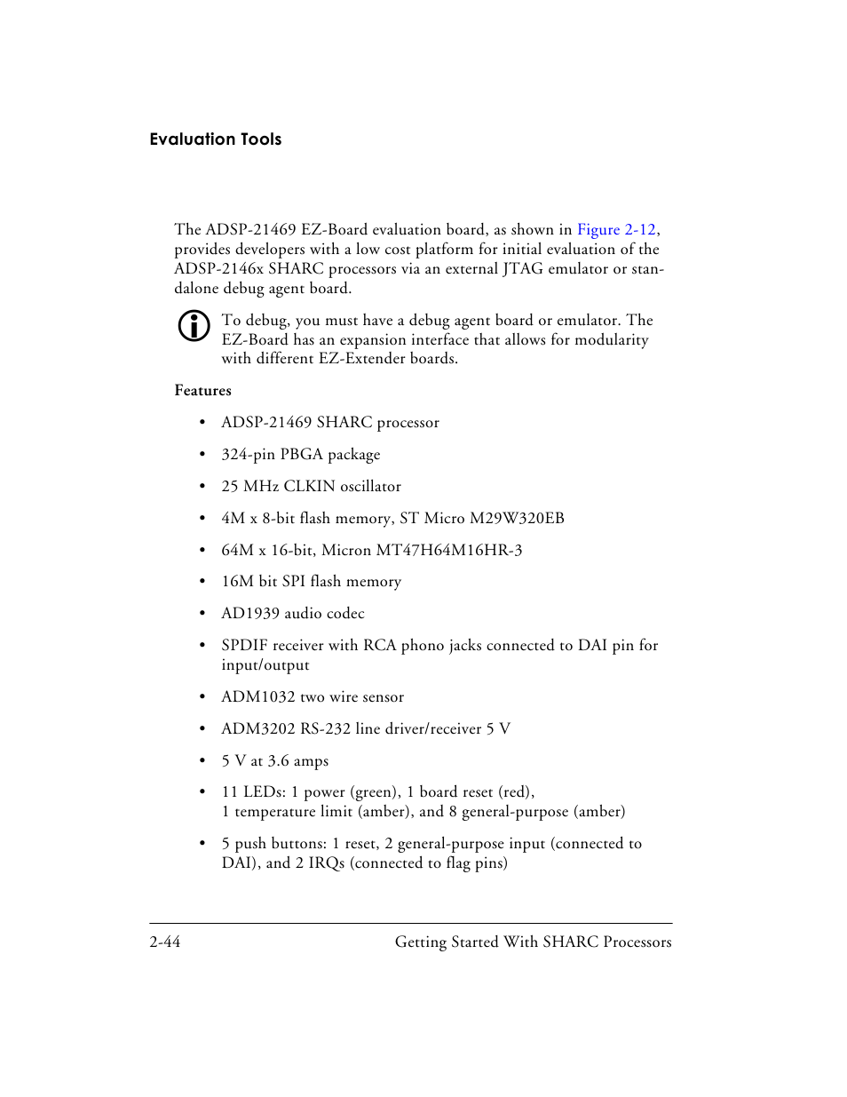 Analog Devices SHARC Processors 82-003536-01 User Manual | Page 74 / 114