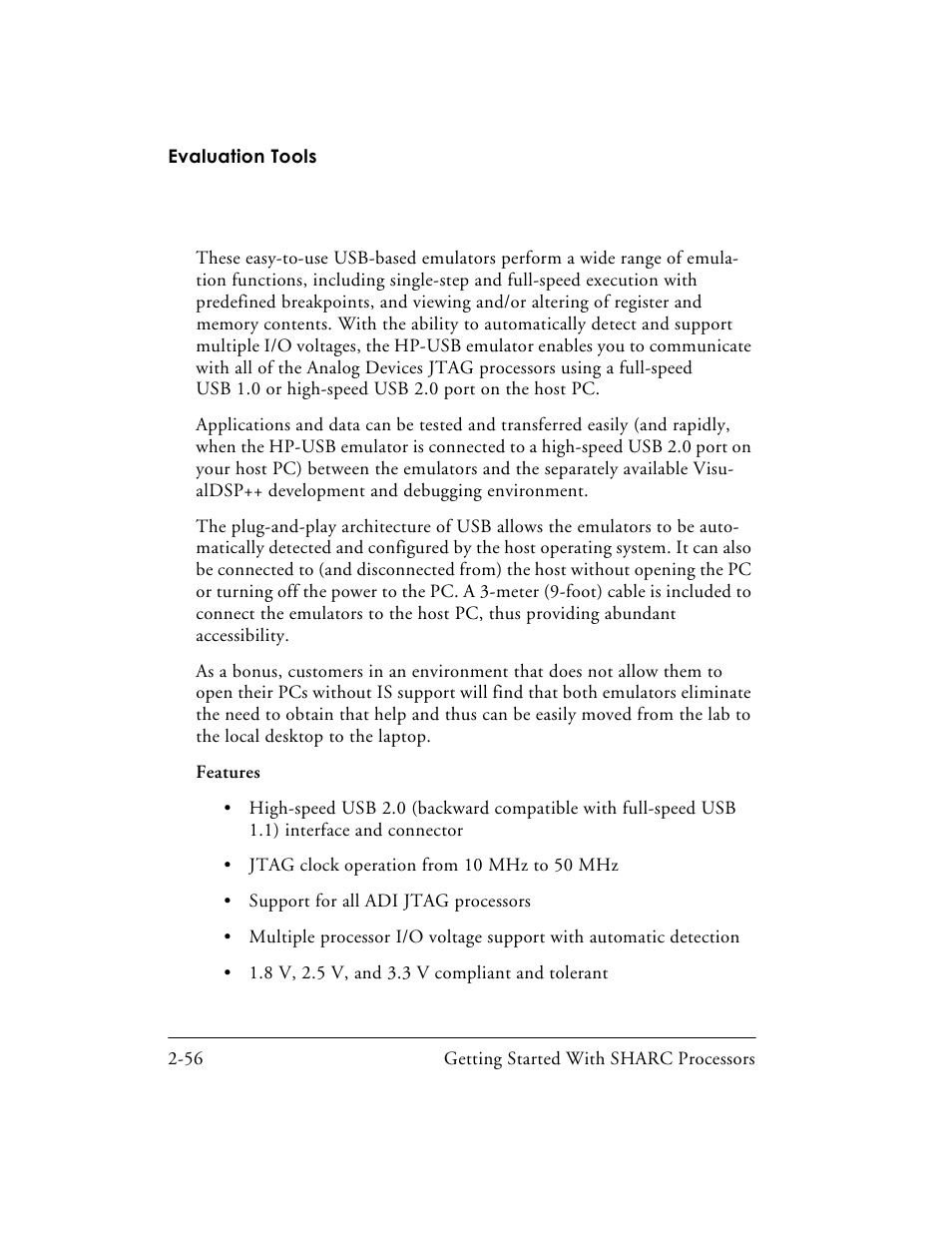 Analog Devices SHARC Processors 82-003536-01 User Manual | Page 86 / 114