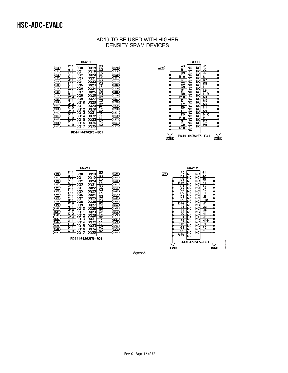 Hsc-adc-evalc, Ad19 to be used with higher density sram devices | Analog Devices HSC-ADC-EVALC User Manual | Page 12 / 32