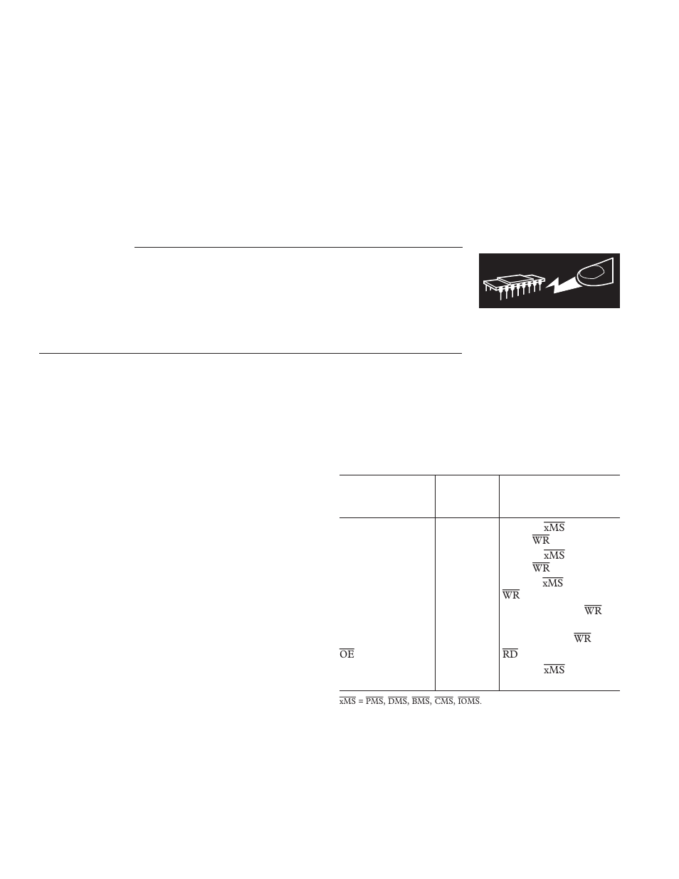 Adsp-2186, Adsp-2186 timing parameters, Warning | Analog Devices ADSP-2186 User Manual | Page 14 / 32