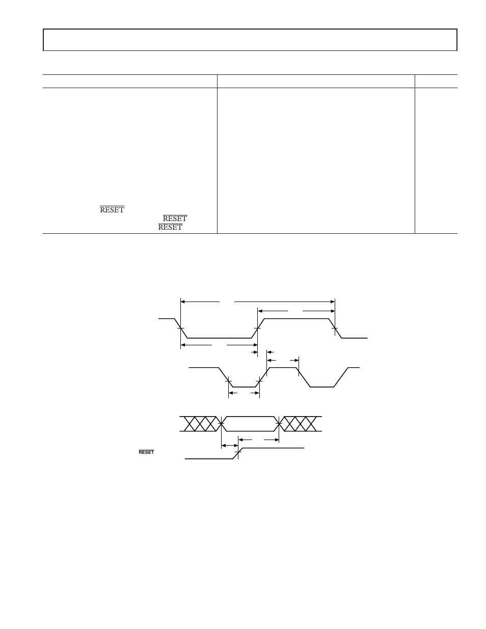 Adsp-2186, Timing parameters | Analog Devices ADSP-2186 User Manual | Page 17 / 32