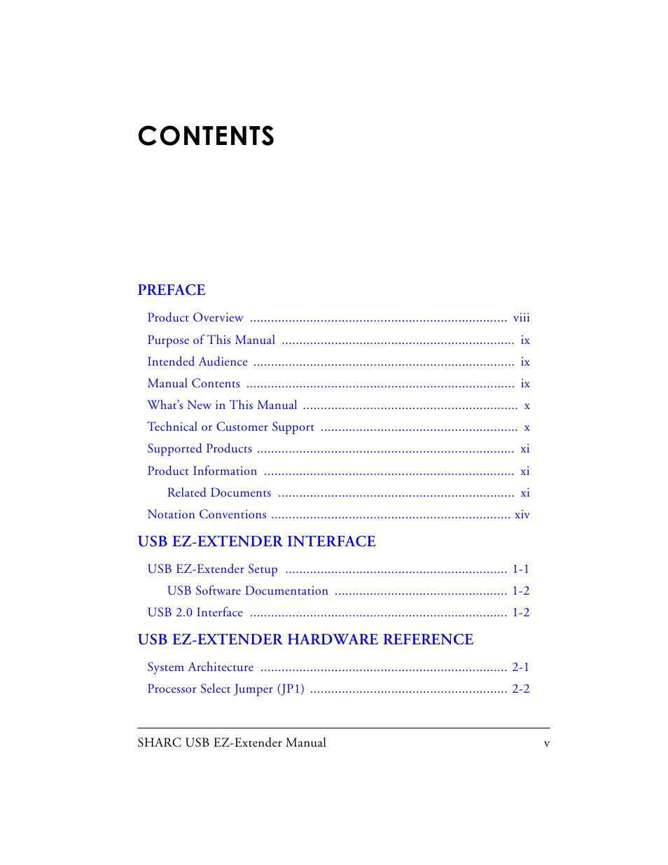 Analog Devices SHARC 82-000197-01 User Manual | Page 5 / 32