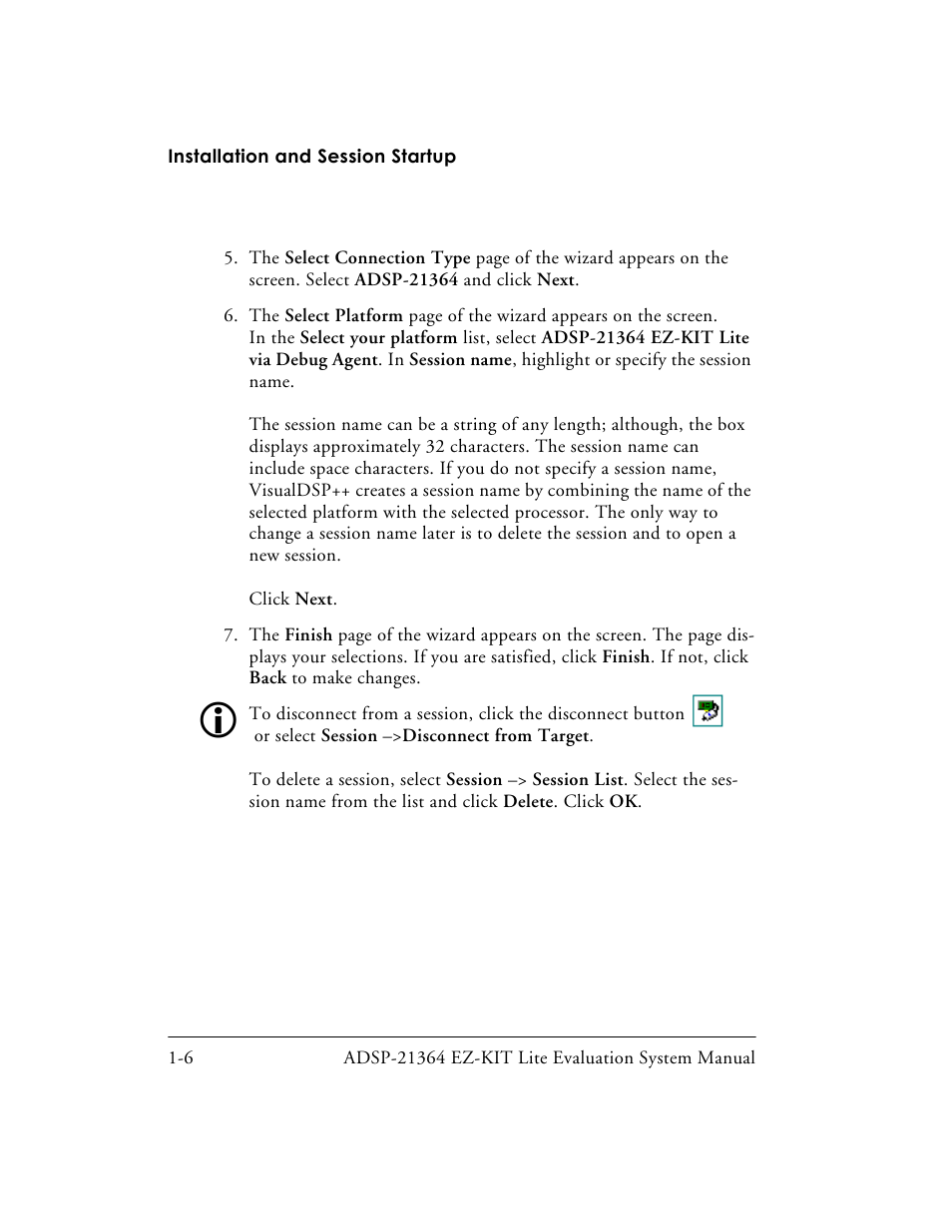 Analog Devices EZ-KIT Lite ADSP-21364 User Manual | Page 28 / 77