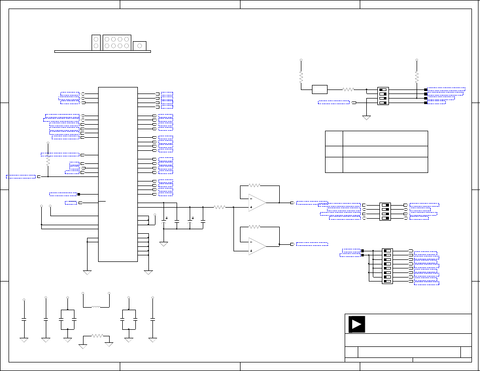 Analog audio, Daip6_ad1835_mclk, Daip5_adc_data | Daip7_adc_bclk, Daip8_adc_lrclk, Daip9_dac_d4, Daip10_dac_d3, Daip11_dac_d2, Daip12_dac_d1, Daip13_dac_bclk | Analog Devices EZ-KIT Lite ADSP-21364 User Manual | Page 66 / 77