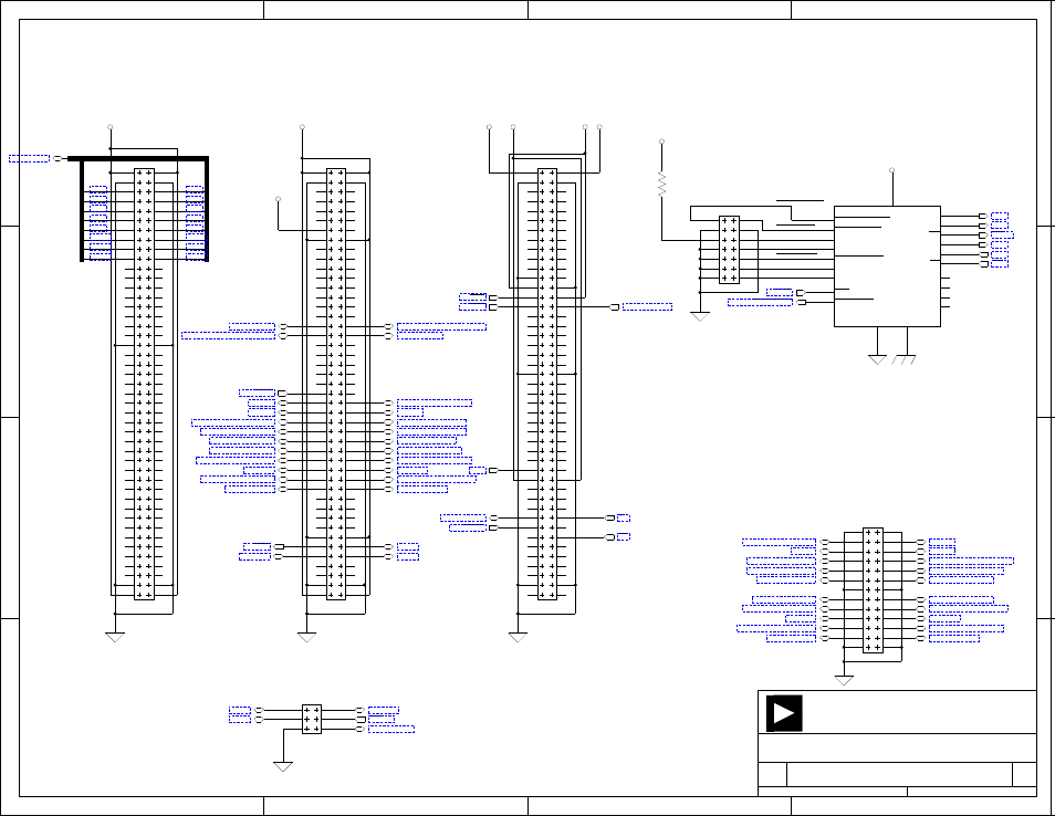 Expansion interface/jtag/spi/dai, Trst, Daip15 | Spids, Dsp_clkout, Daip2, Daip3, Daip4, Daip16, Daip1_spdif_out | Analog Devices EZ-KIT Lite ADSP-21364 User Manual | Page 72 / 77
