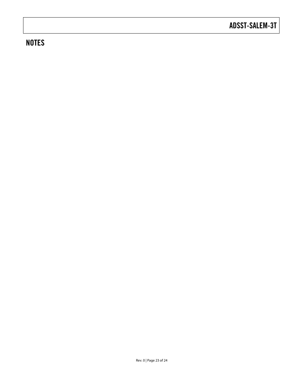 Adsst-salem-3t | Analog Devices ADSST-EM-3040 User Manual | Page 23 / 24