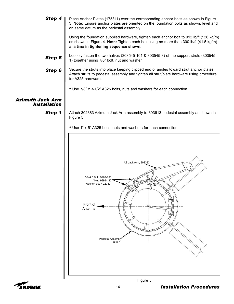 Andrew ES76PK-1 User Manual | Page 14 / 52