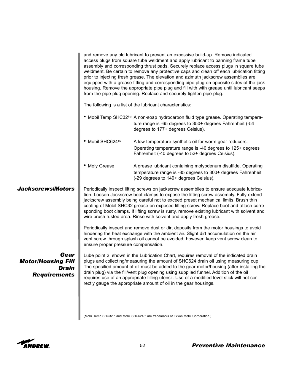 Andrew ES76PK-1 User Manual | Page 50 / 52