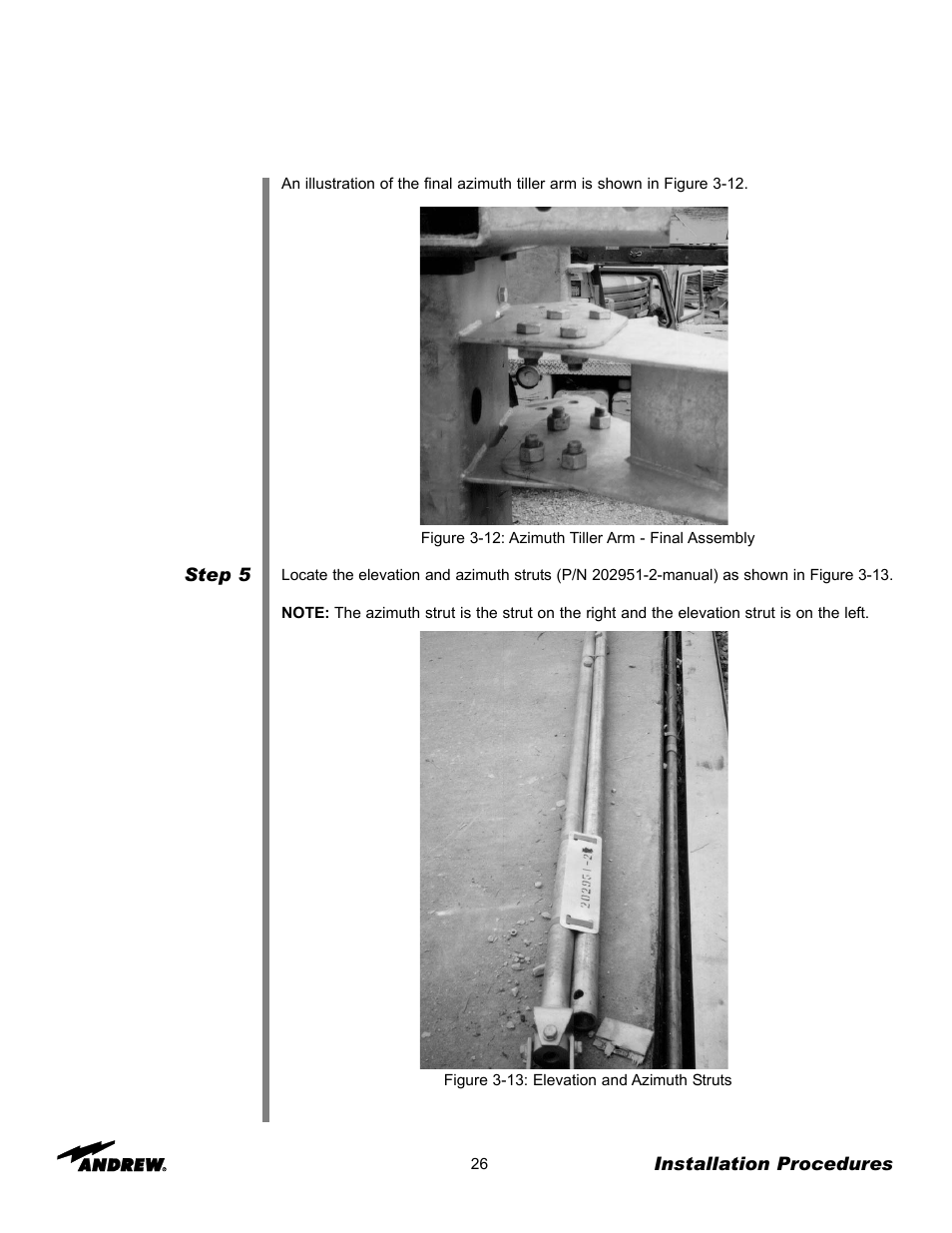 Andrew 3.7-Meter Earth Station Antenna User Manual | Page 26 / 86