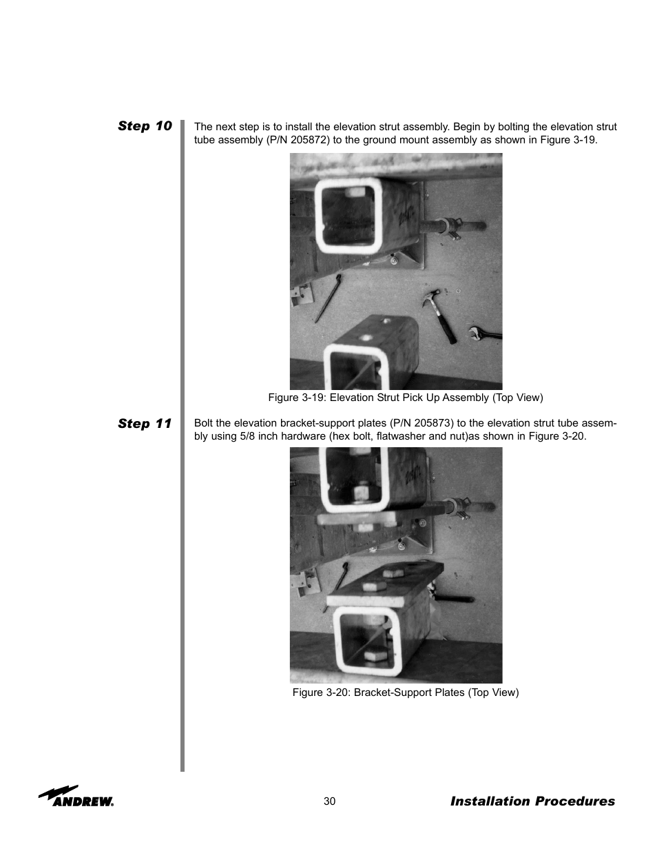 Andrew 3.7-Meter Earth Station Antenna User Manual | Page 30 / 86