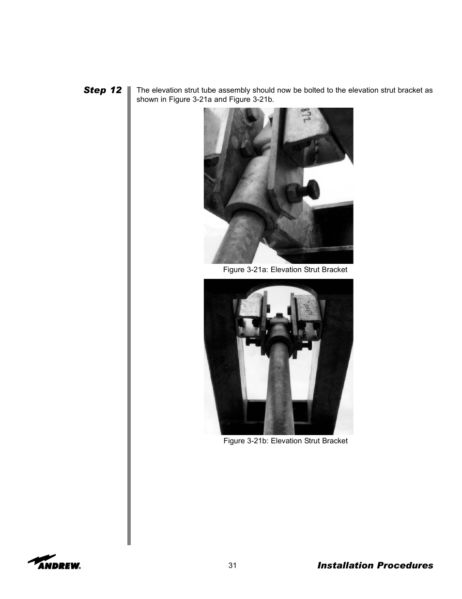 Andrew 3.7-Meter Earth Station Antenna User Manual | Page 31 / 86