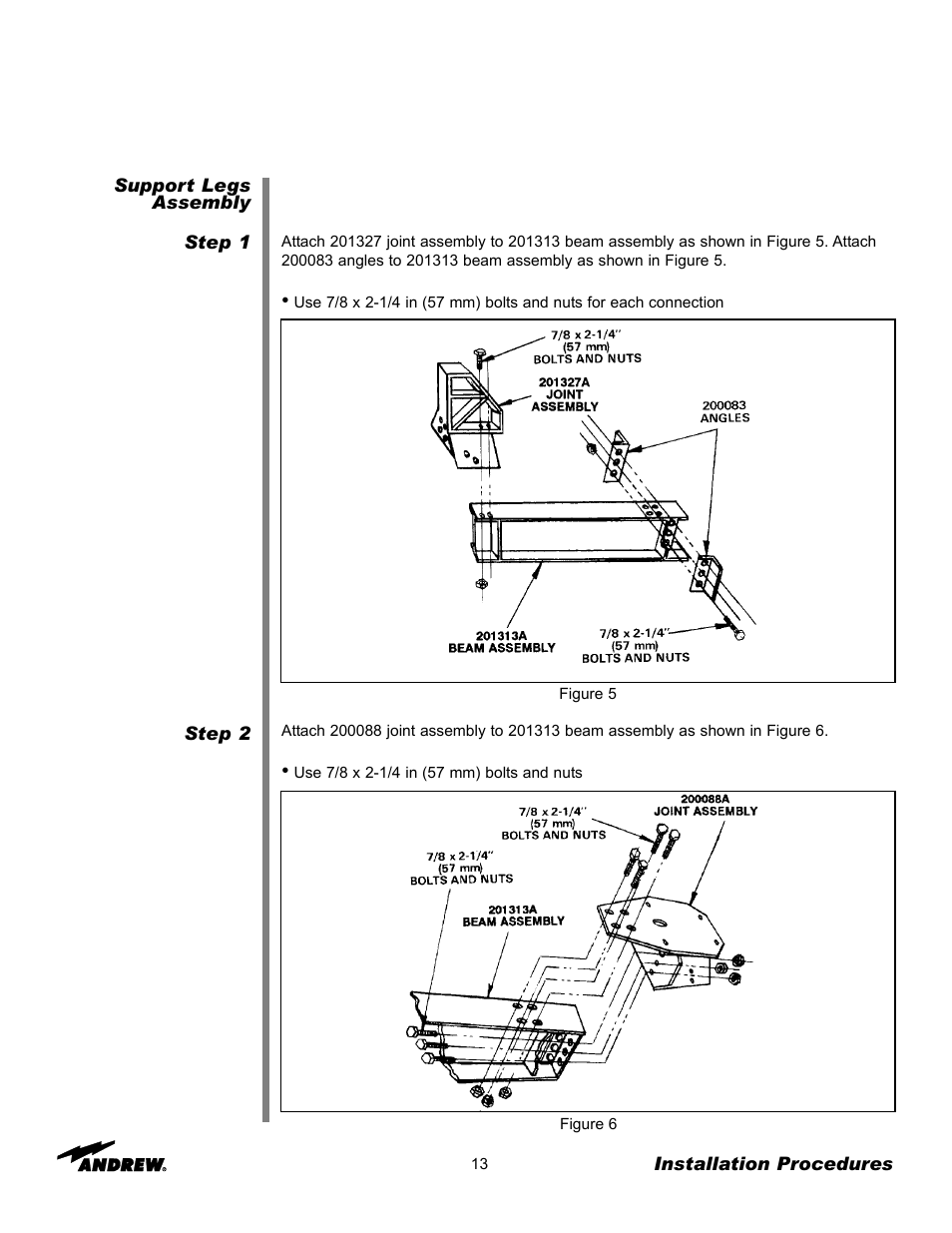 Andrew 5.6-Meter ESA User Manual | Page 13 / 54