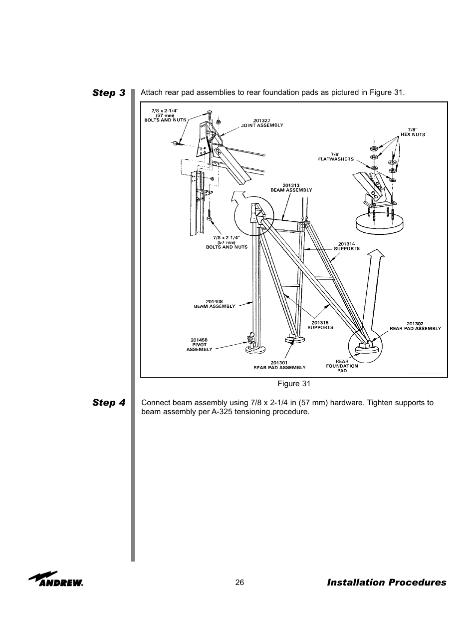 Andrew 5.6-Meter ESA User Manual | Page 26 / 54