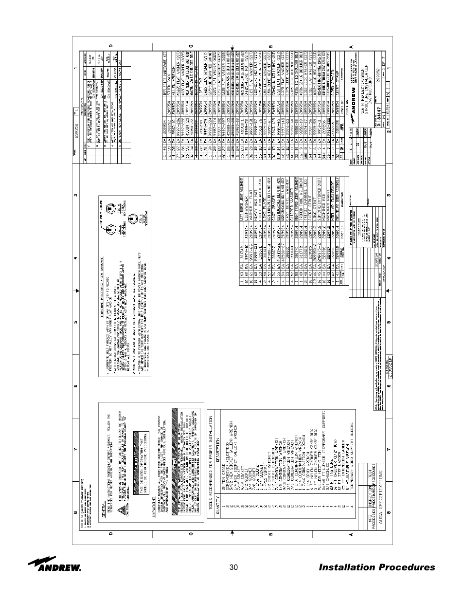 Andrew 5.6-Meter ESA User Manual | Page 30 / 54