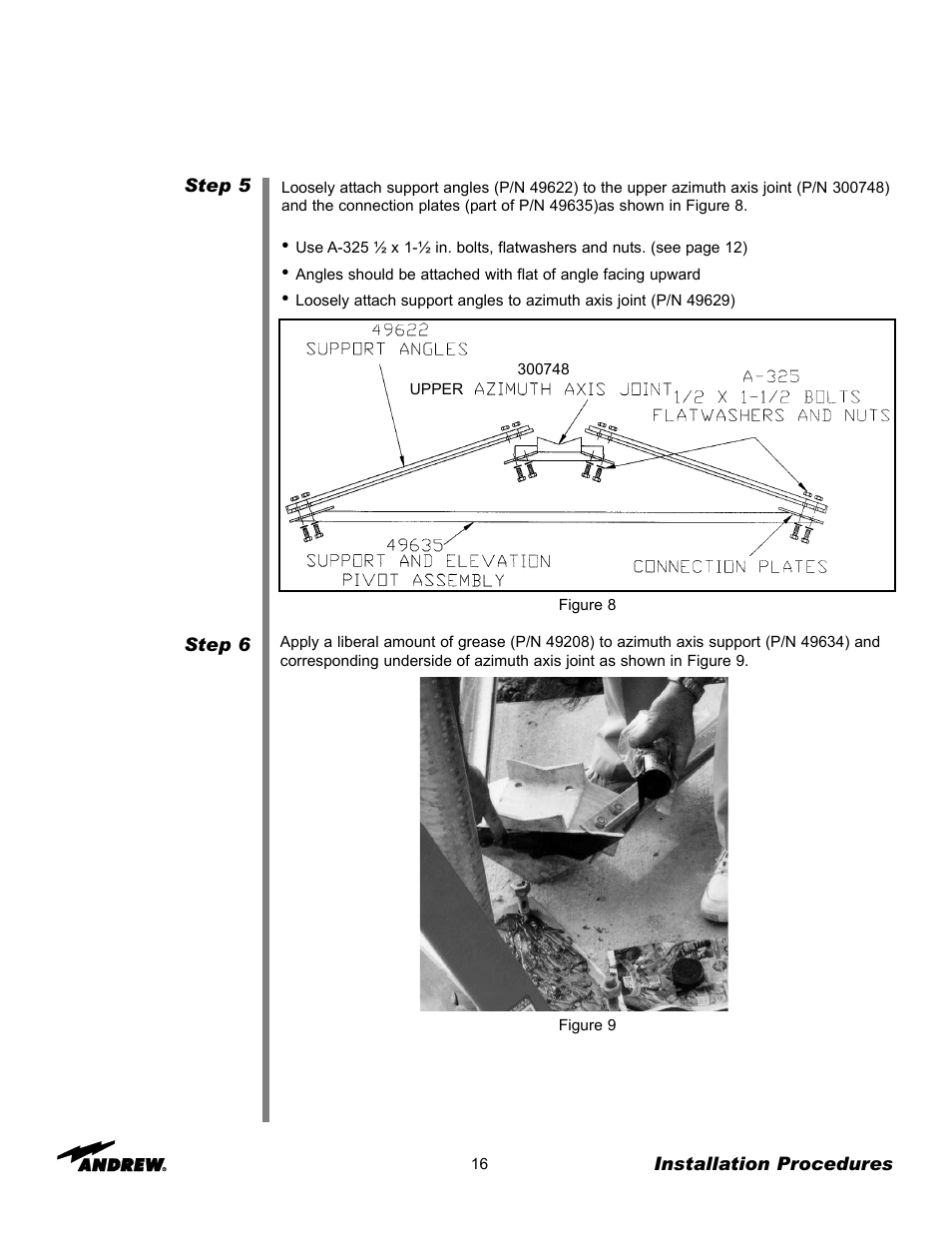 Andrew ES45T User Manual | Page 16 / 81