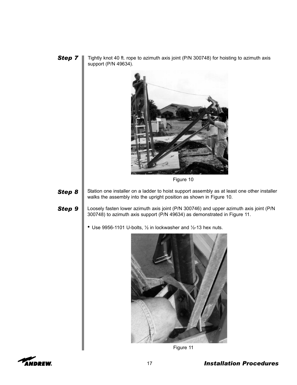 Andrew ES45T User Manual | Page 17 / 81