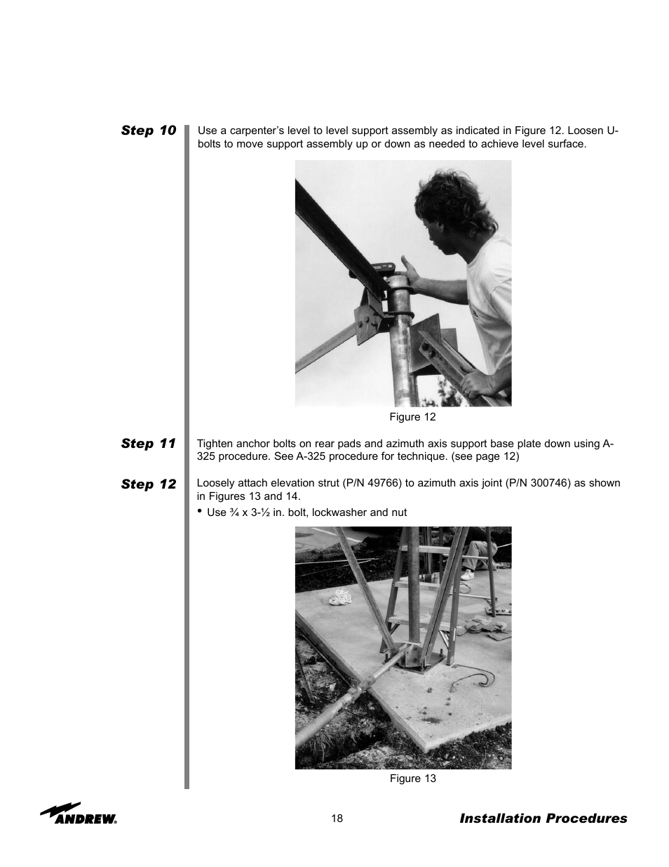 Andrew ES45T User Manual | Page 18 / 81