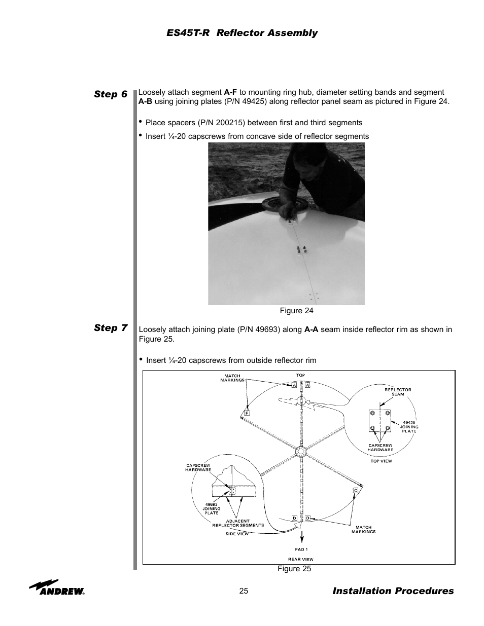 Andrew ES45T User Manual | Page 25 / 81