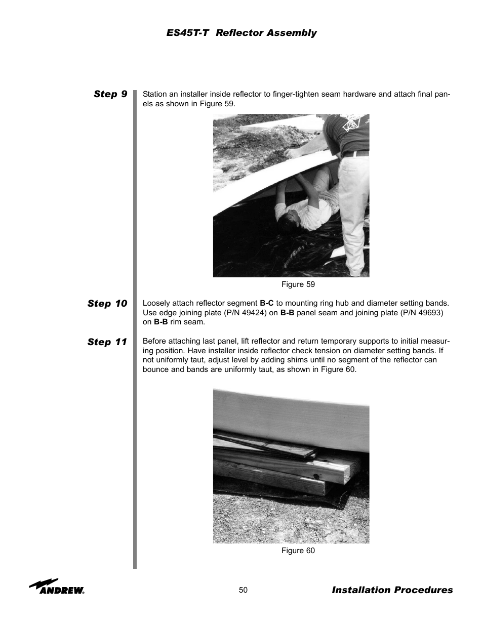 Andrew ES45T User Manual | Page 50 / 81