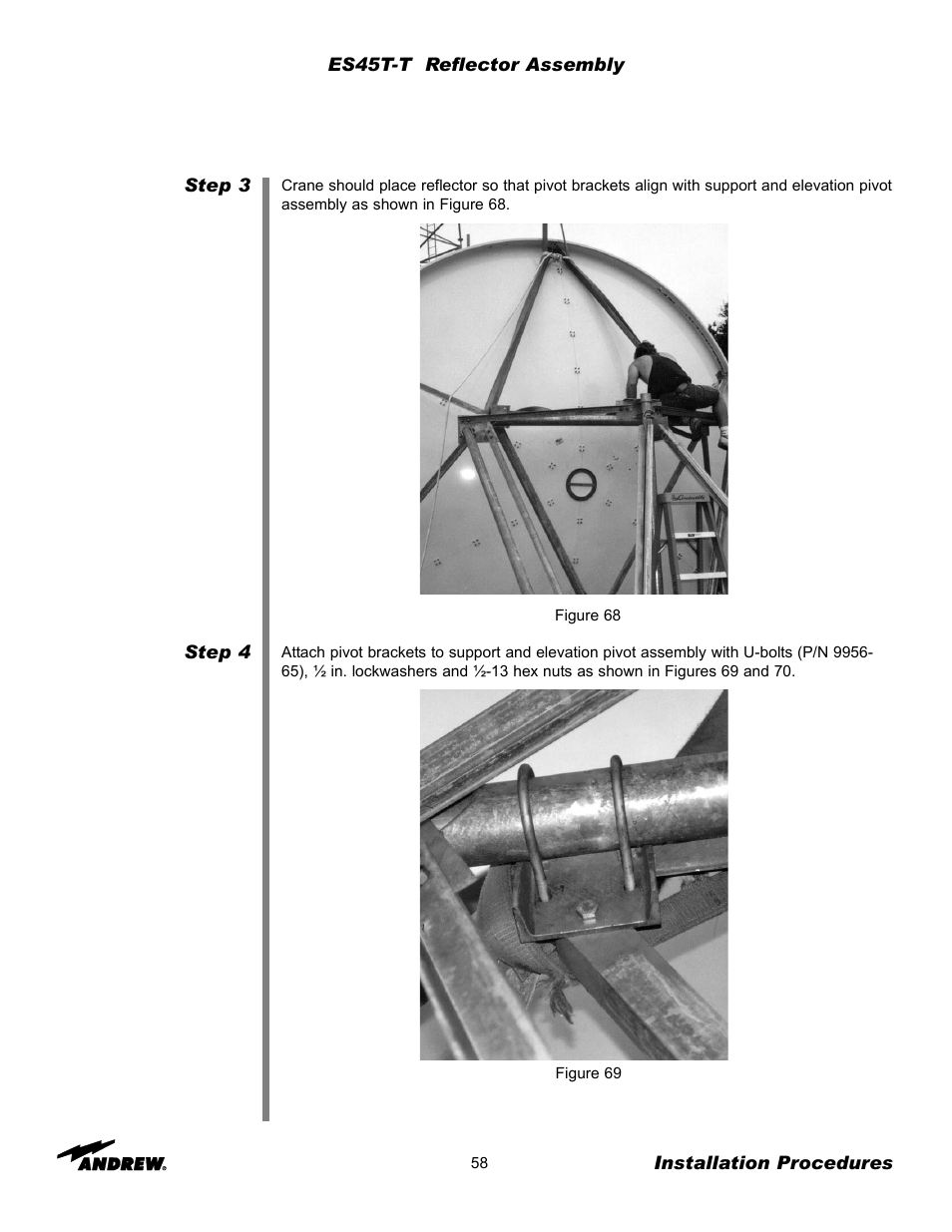 Andrew ES45T User Manual | Page 58 / 81