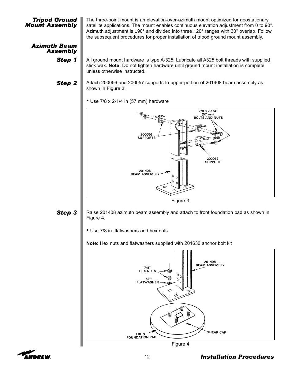 Andrew 7.6-Meter ESA User Manual | Page 12 / 69