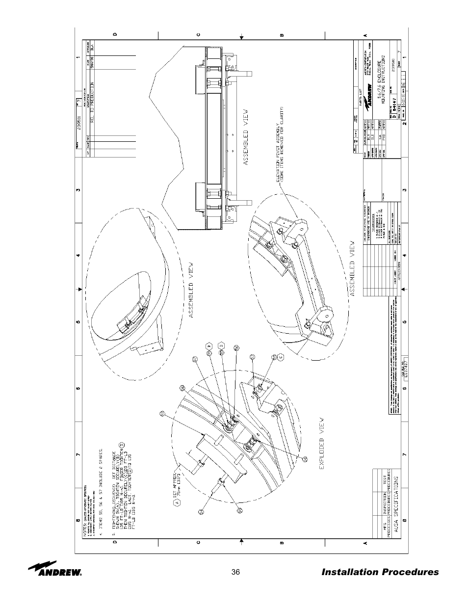 Andrew 7.6-Meter ESA User Manual | Page 36 / 69