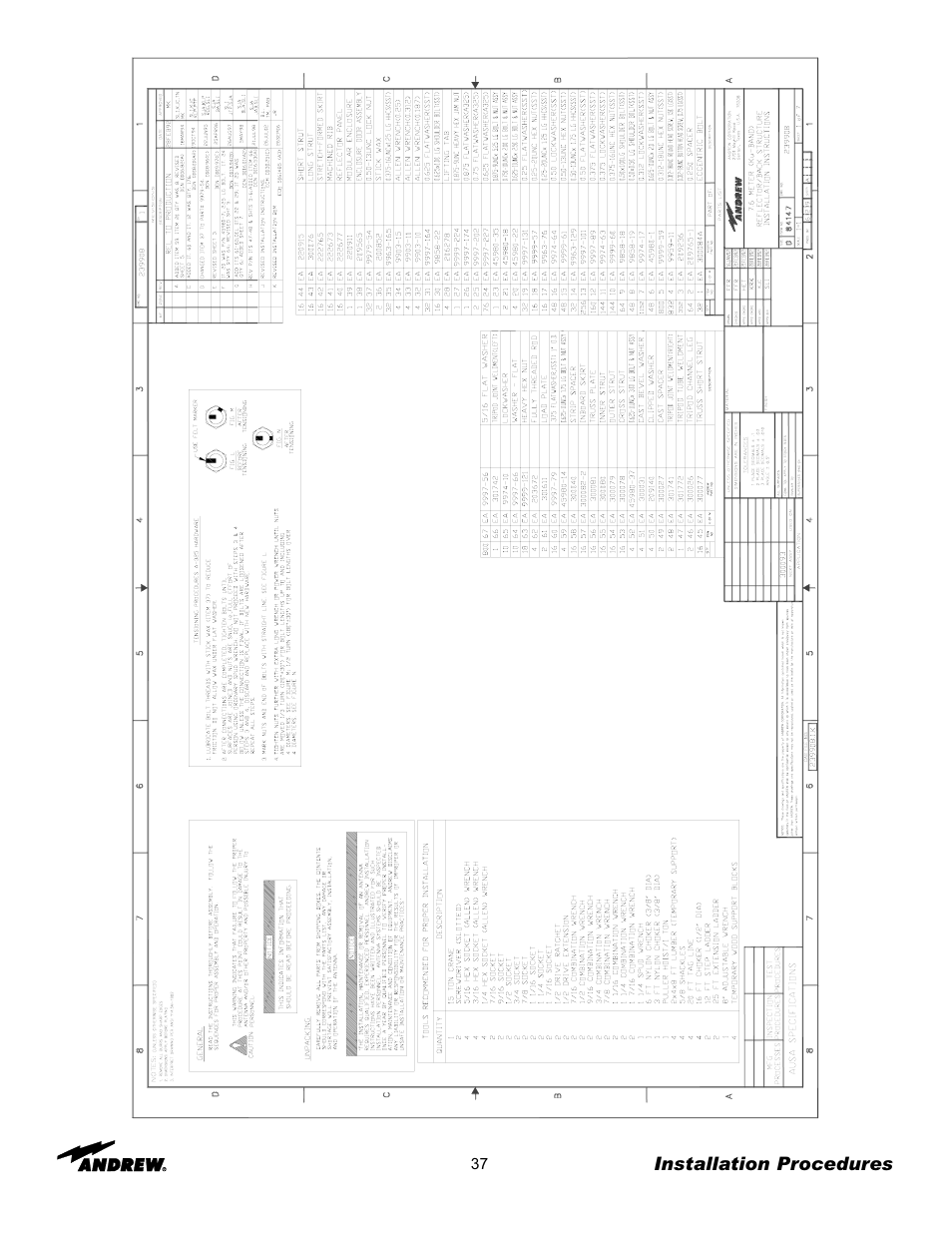 Andrew 7.6-Meter ESA User Manual | Page 37 / 69