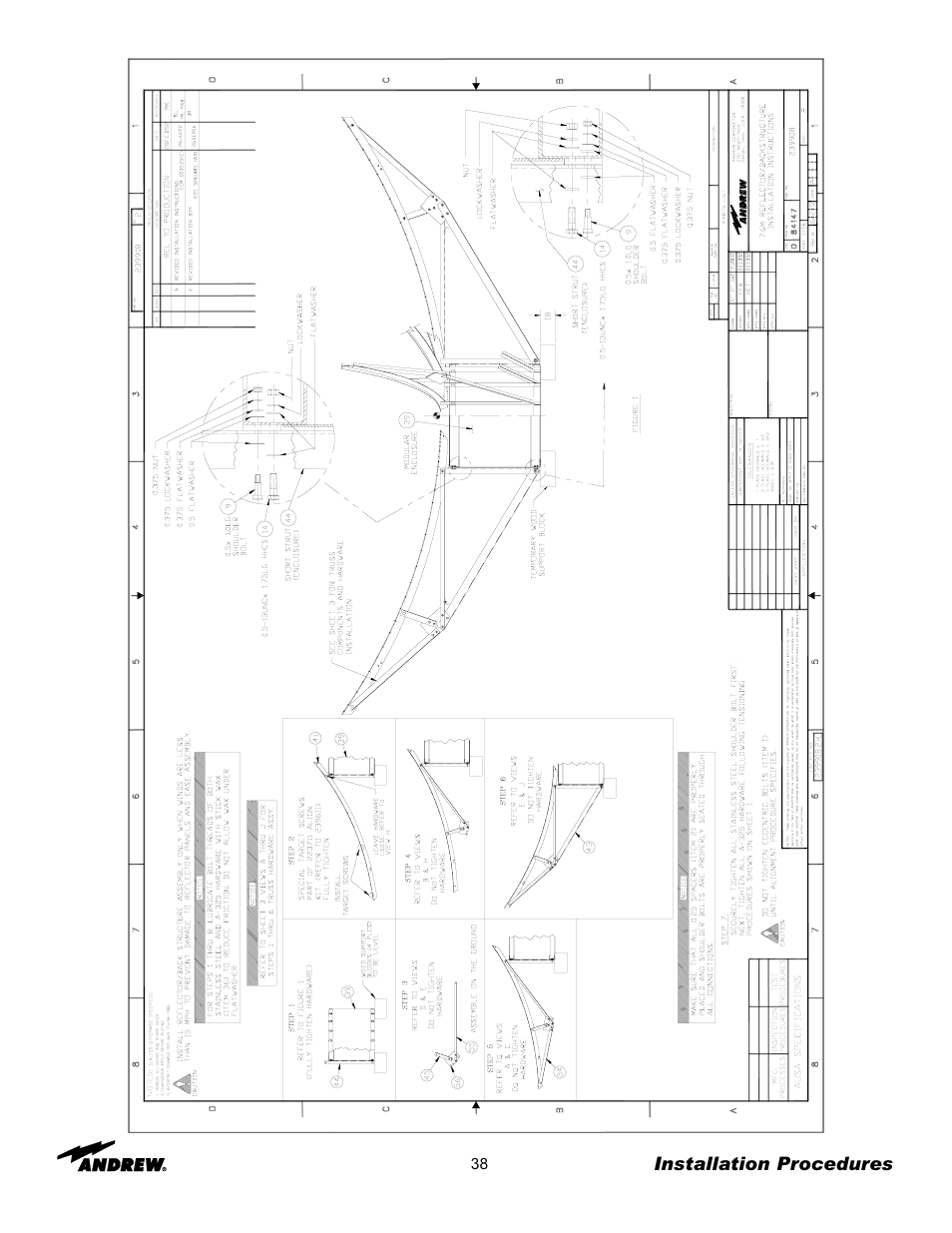 Andrew 7.6-Meter ESA User Manual | Page 38 / 69