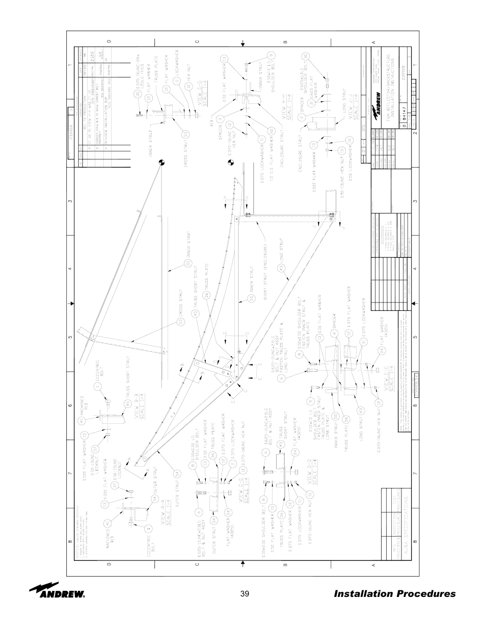 Andrew 7.6-Meter ESA User Manual | Page 39 / 69