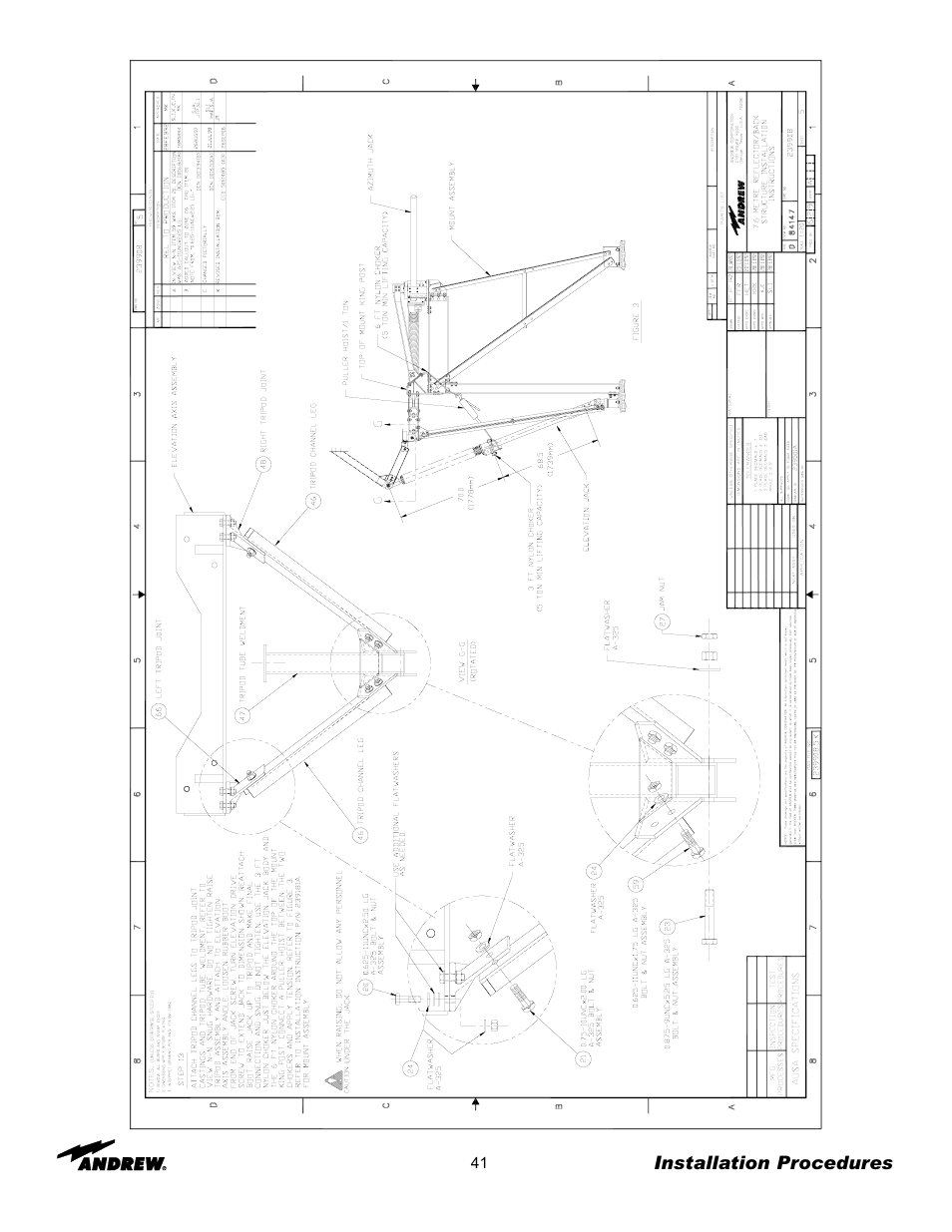 Andrew 7.6-Meter ESA User Manual | Page 41 / 69