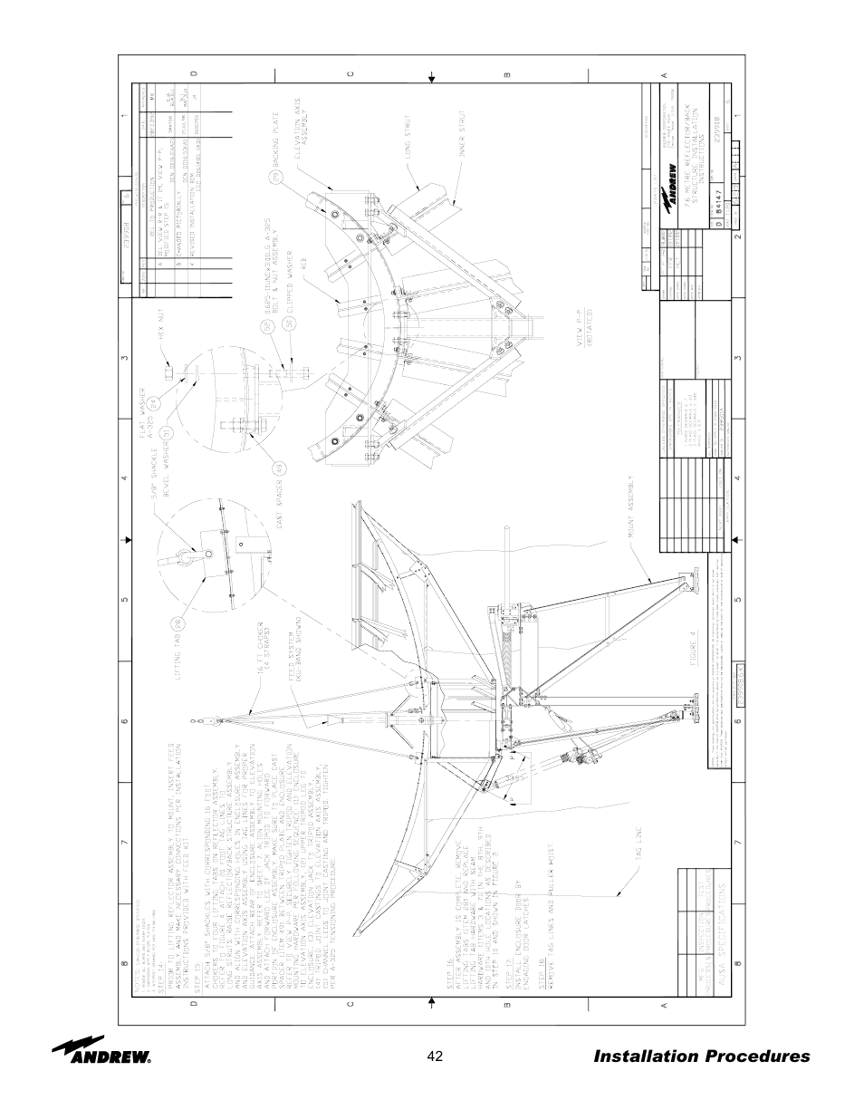 Andrew 7.6-Meter ESA User Manual | Page 42 / 69